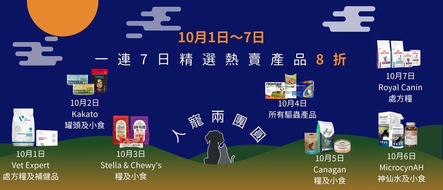 熱賣產品中秋8折激賞優惠