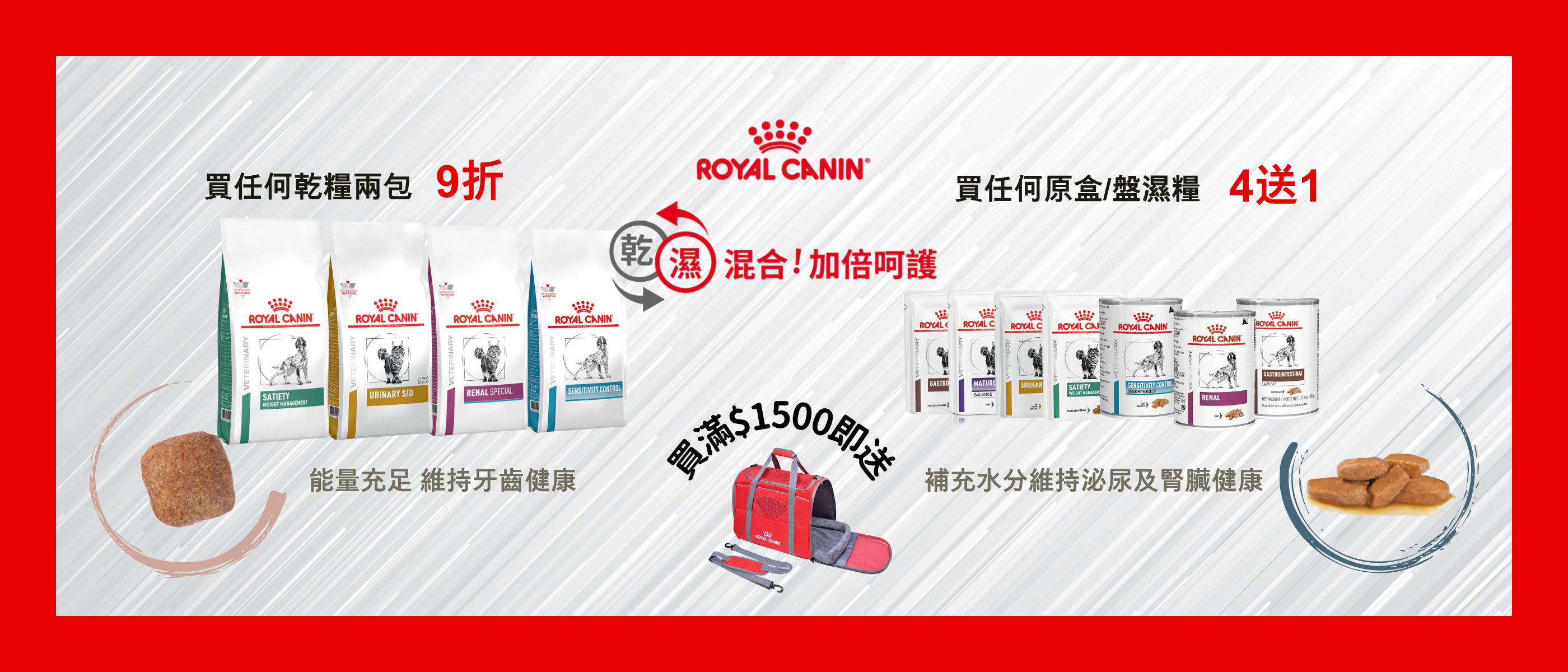 法國皇家Royal Canin 7月乾濕糧優惠
