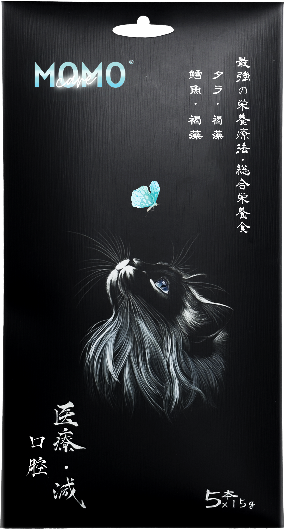 MOMOcare 貓泥5條裝 (鱈魚・褐藻) 75g x5