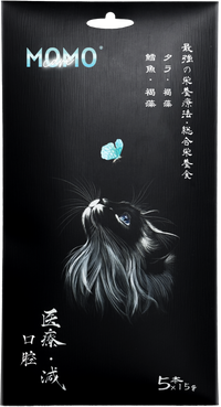 MOMOcare 貓泥5條裝 (鱈魚・褐藻) 75g x5