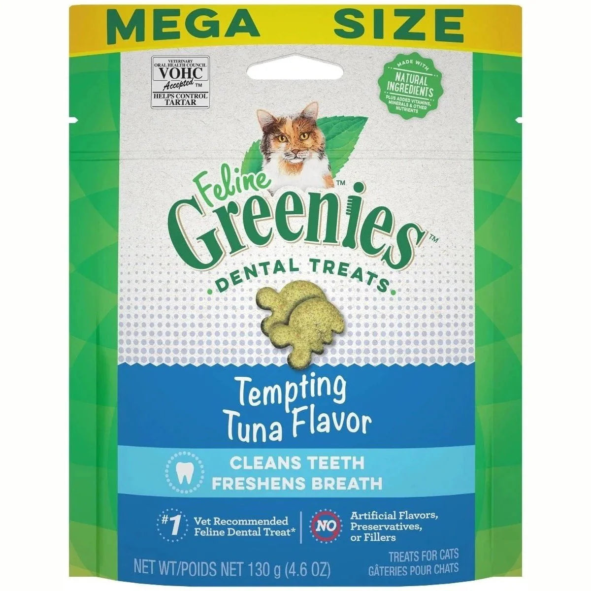 Greenies Feline Dental Treats 貓貓潔齒餅 4.6oz