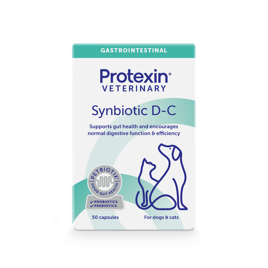 Protexin Protexin Synbiotic D-C for Dog & Cat 50's x 1 - 「施百科狄」- 高濃縮益生元和益生菌口服膠囊 (50粒裝) 貓狗適用