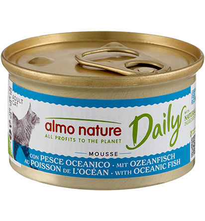 Almo Nature 貓濕糧 - Daily 慕絲系列 - 深海魚肉 85g