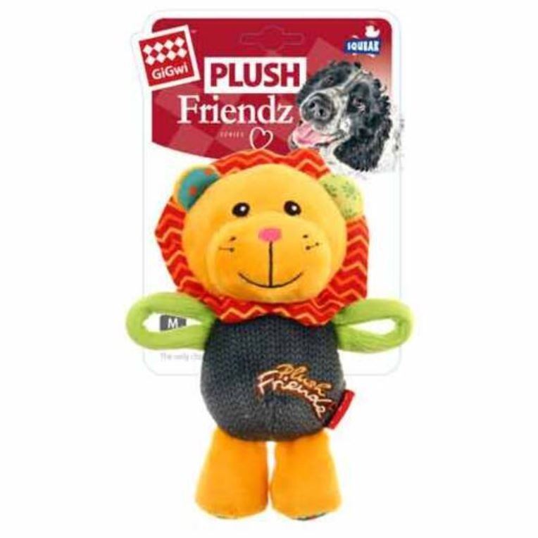 GIGWI_Plush_Friendz_中小型犬系列_授勳獅子