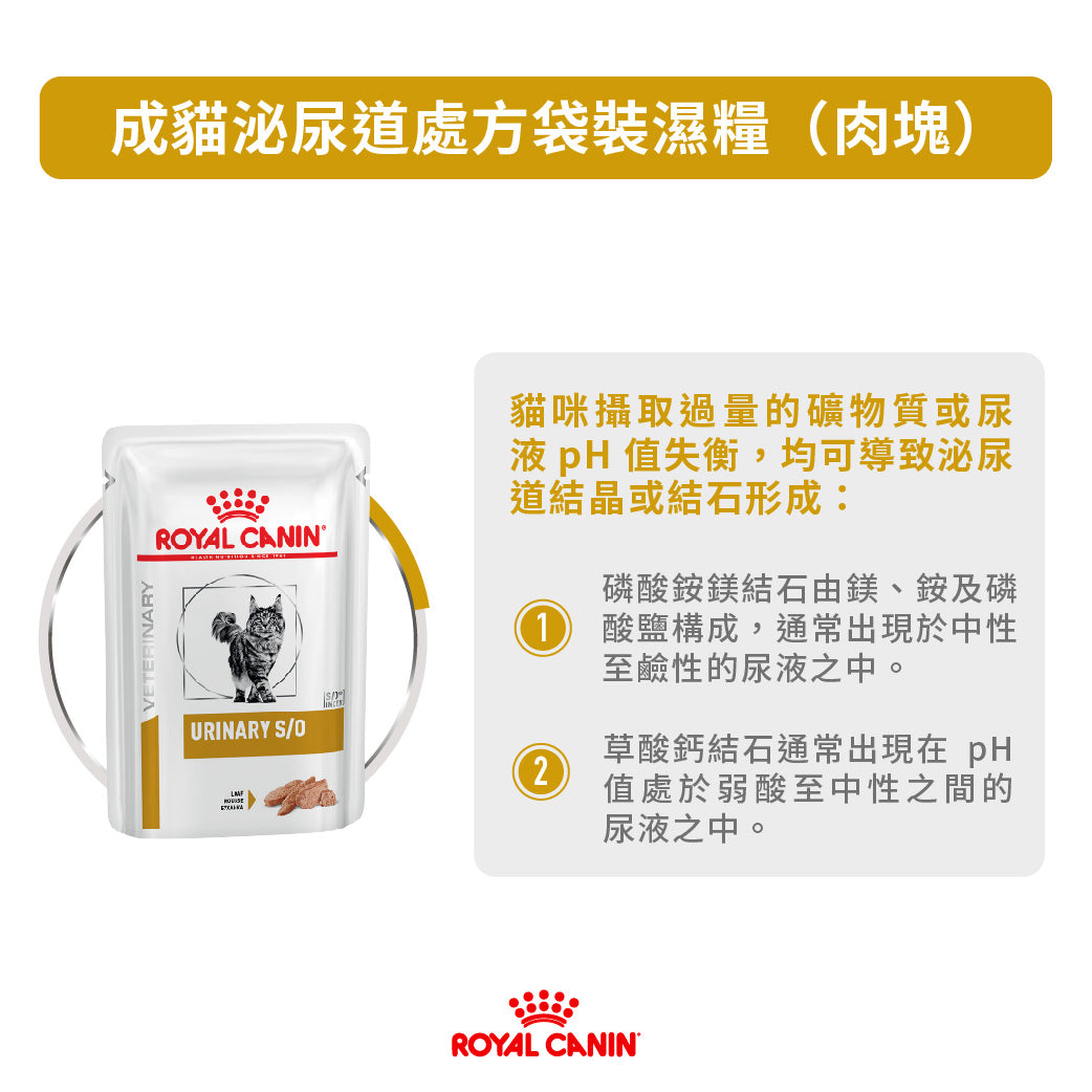 Royal Canin - VHN Cat Urinary (Loaf)成貓泌尿道處方濕糧(肉塊) 85g