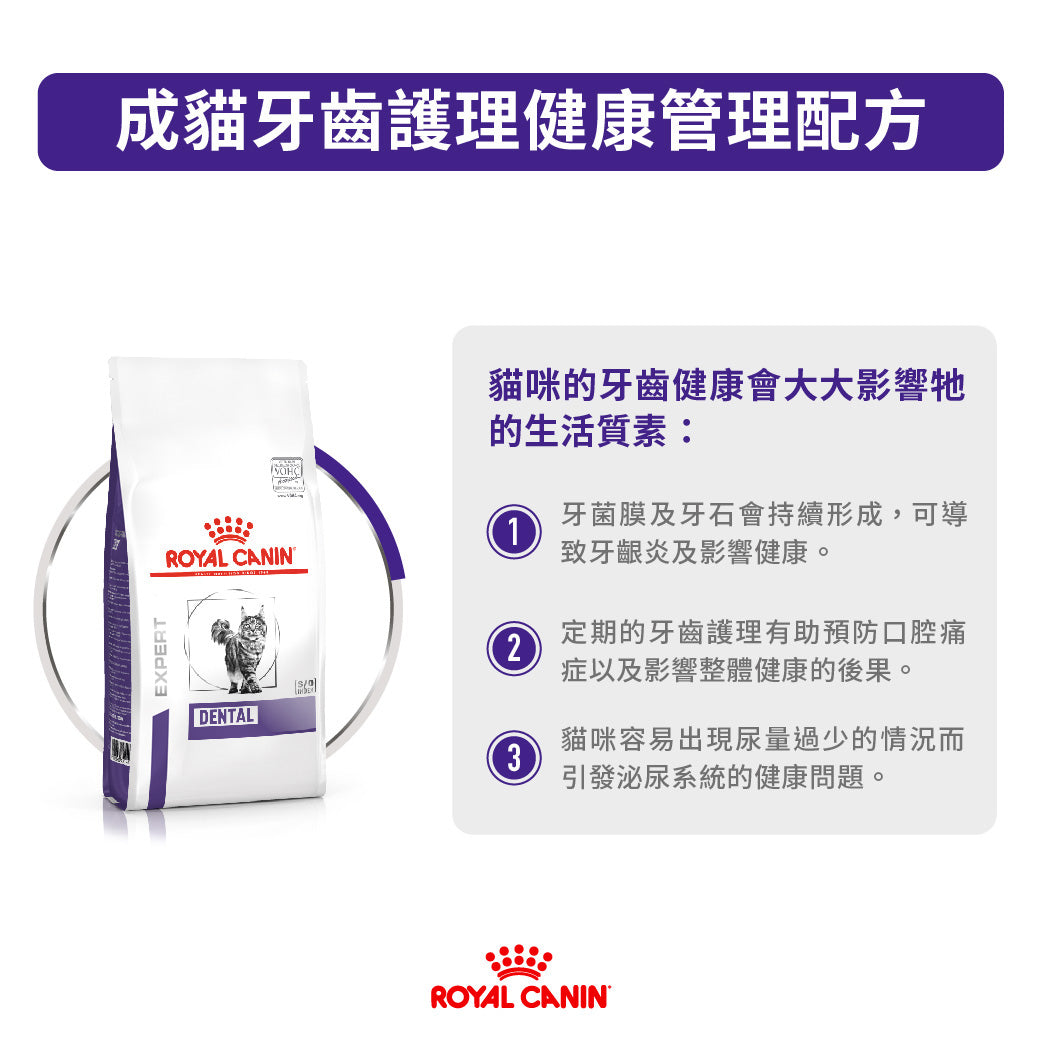 Royal Canin - VHN Cat Dental 貓潔齒配方獸醫處方糧