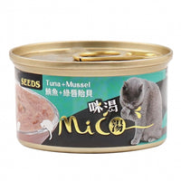 SEEDS_Mico_機能補水濃湯副食罐_鮪魚+綠唇貽貝_85g_[視力保健]