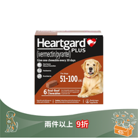 Heartgard Plus Chewables for Dogs 心臟咀嚼配方