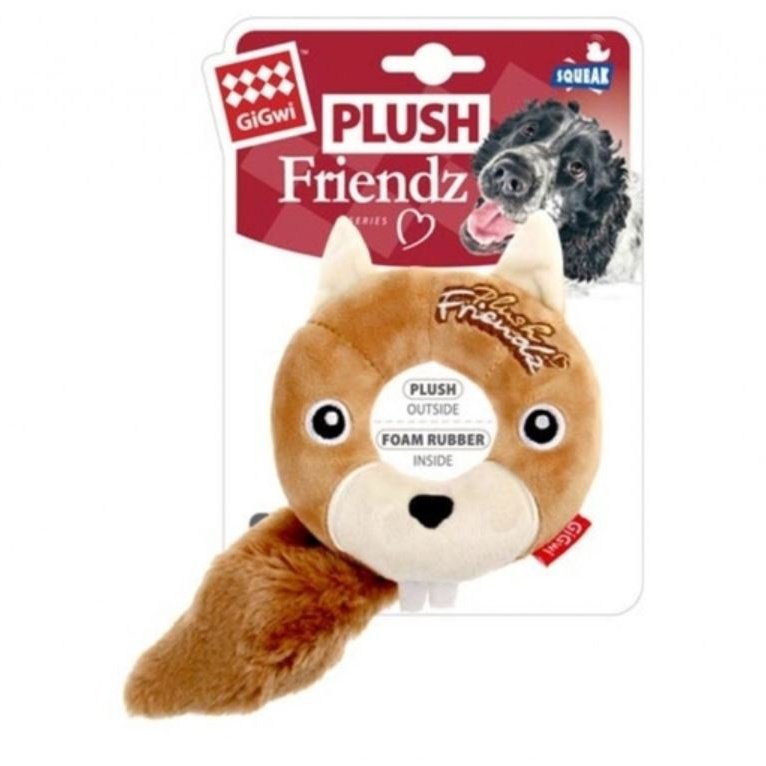 GIGWI_Plush_Friendz_中小型犬系列_冬甩松鼠