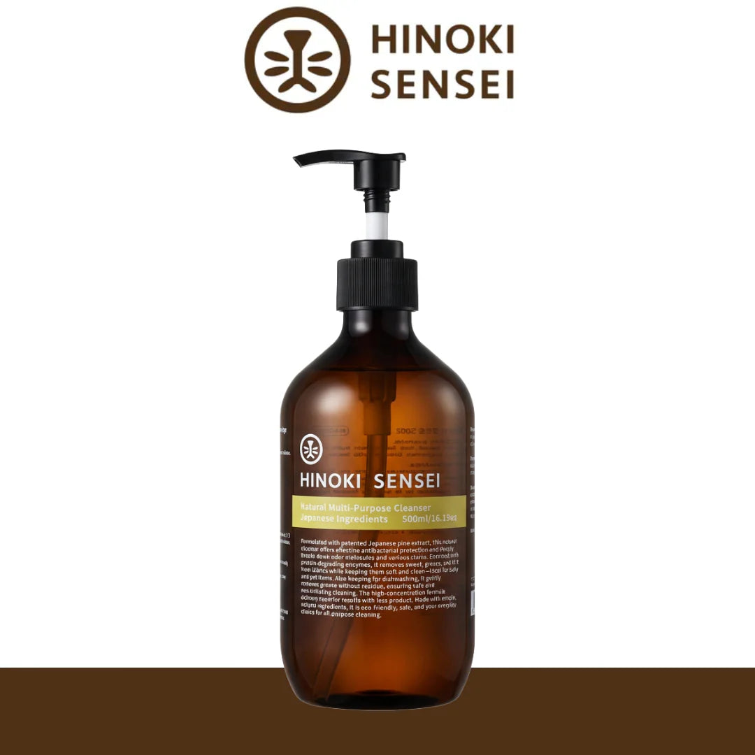 檜沐先生 3合1洗衣・洗碗・洗手清潔露 500ml Hinoki Sensei 3-in-1 Laundry, Dish & Hand Wash 500ml