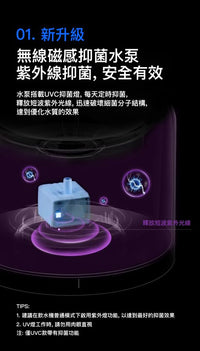 PETKIT_Eversweet_3_Pro_UVC殺菌無線水泵智能飲水機