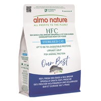 Almo Nature HFC Our Best 成貓糧 - 絕育貓 - 新鮮鱸魚 鯛魚 1.2kg