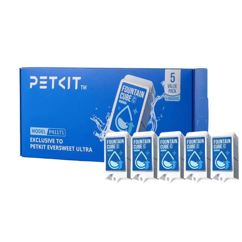 PETKIT Eversweet Ultra AI 專⽤活性碳過濾⽅塊 (5個裝)