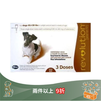 Revolution for Cats and Dogs (預防跳蚤、心絲蟲病、蛔蟲、鉤蟲、耳蟎)