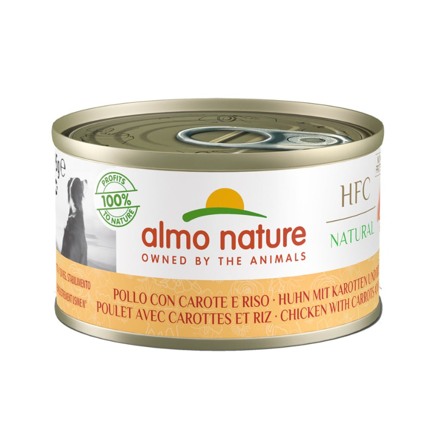 Almo Nature 狗濕糧 - HFC 雞肉紅蘿蔔 95g
