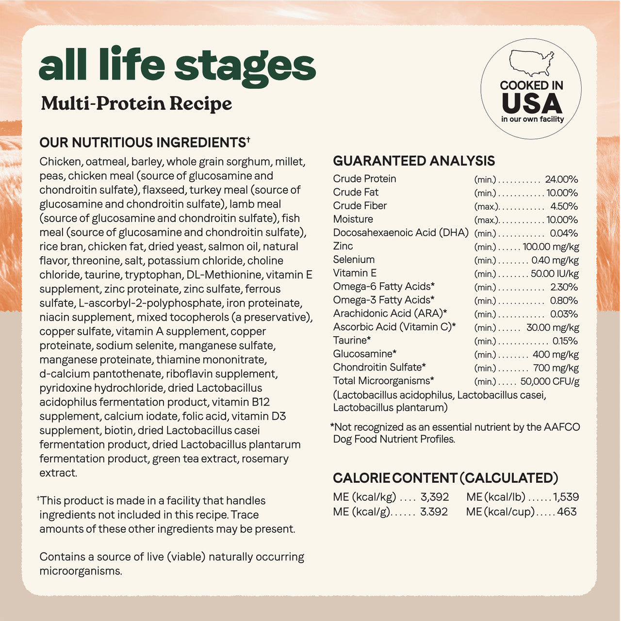 Canidae 美國咖比狗乾糧 - All Life Stages - 原味配方 / Dry Dog Food, Multi-Protein