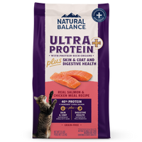 NATURAL BALANCE - Ultra Protein+ 超‧頂級系列 - 三文魚雞肉全貓糧 (皮毛和消化健康)