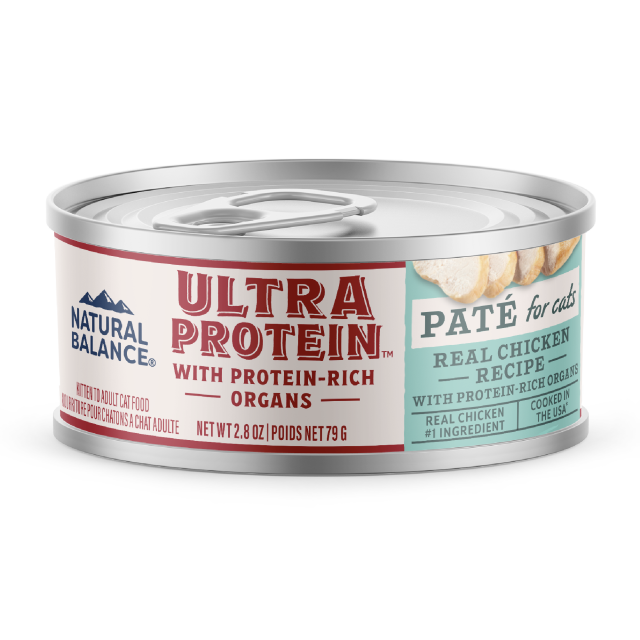 NATURAL BALANCE - Ultra Protein頂級系列 - 貓用肉醬罐2.8oz (雞肉 / 鴨肉 / 三文魚)