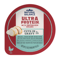 NATURAL BALANCE - Ultra Protein頂級系列 - 貓用 肉塊併肉汁滋味杯2.7oz (雞肉 / 鴨肉 / 三文魚)