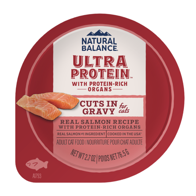 NATURAL BALANCE - Ultra Protein頂級系列 - 貓用 肉塊併肉汁滋味杯2.7oz (雞肉 / 鴨肉 / 三文魚)