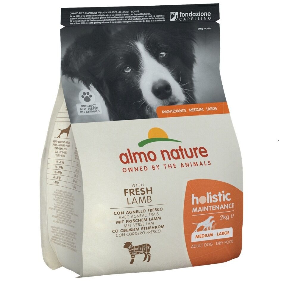 Almo Nature 狗乾糧 - Holistiic 中大型犬 - 羊肉配方 2kg