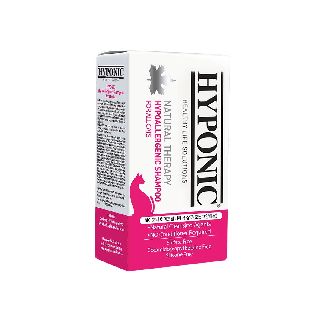 HYPONIC 極致低敏全貓類沖涼液 Hypoallergenic Shampoo (For All Cats)