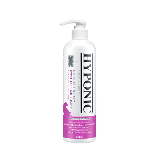 HYPONIC 極致低敏原始無味貓用沖涼液 Hypoallergenic Shampoo (For All Cats Unscented)