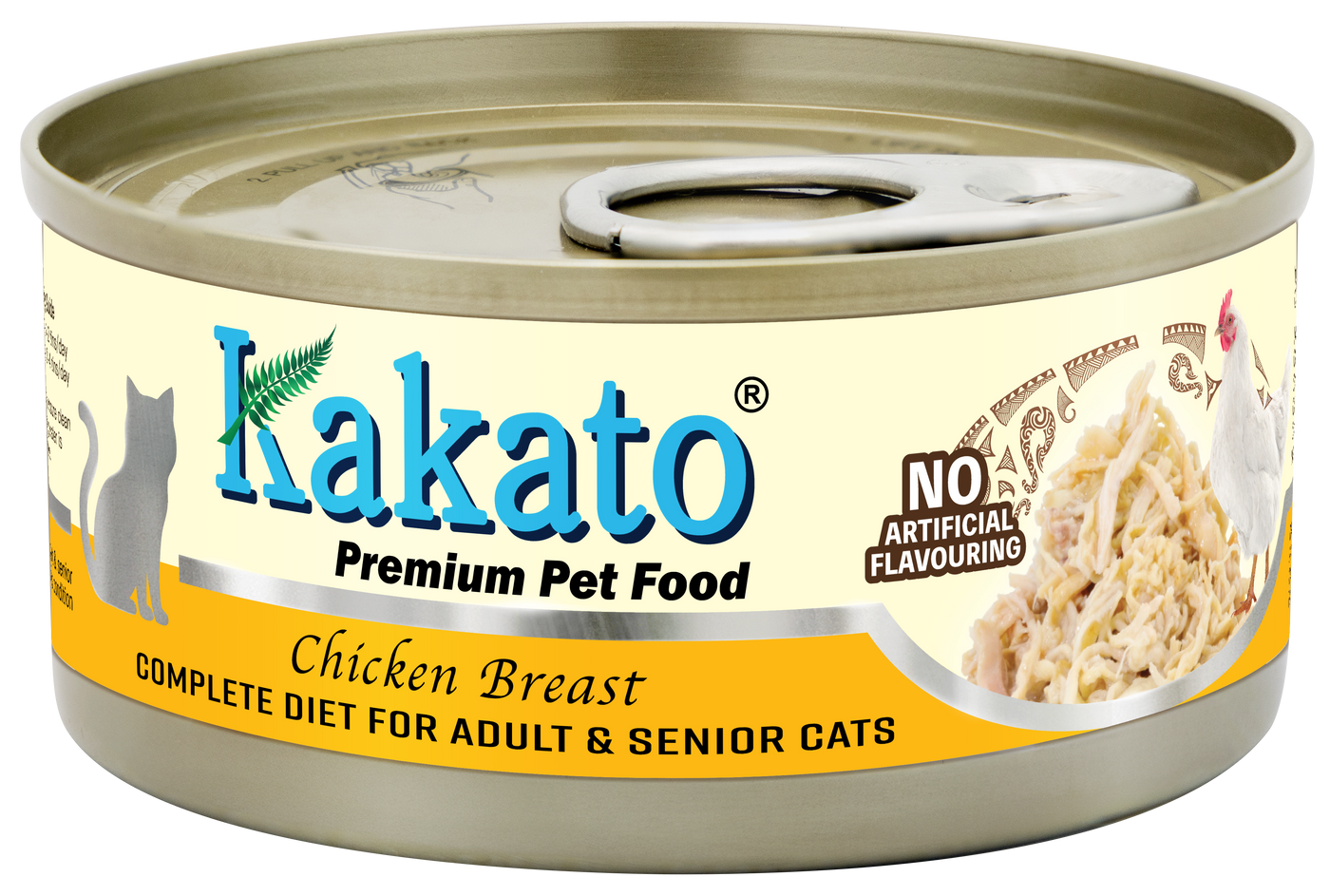 Kakato_全營養主食罐_Complete_Diet_Tinned_food_Chicken_70g_for_Adult_&_Senior_Cats