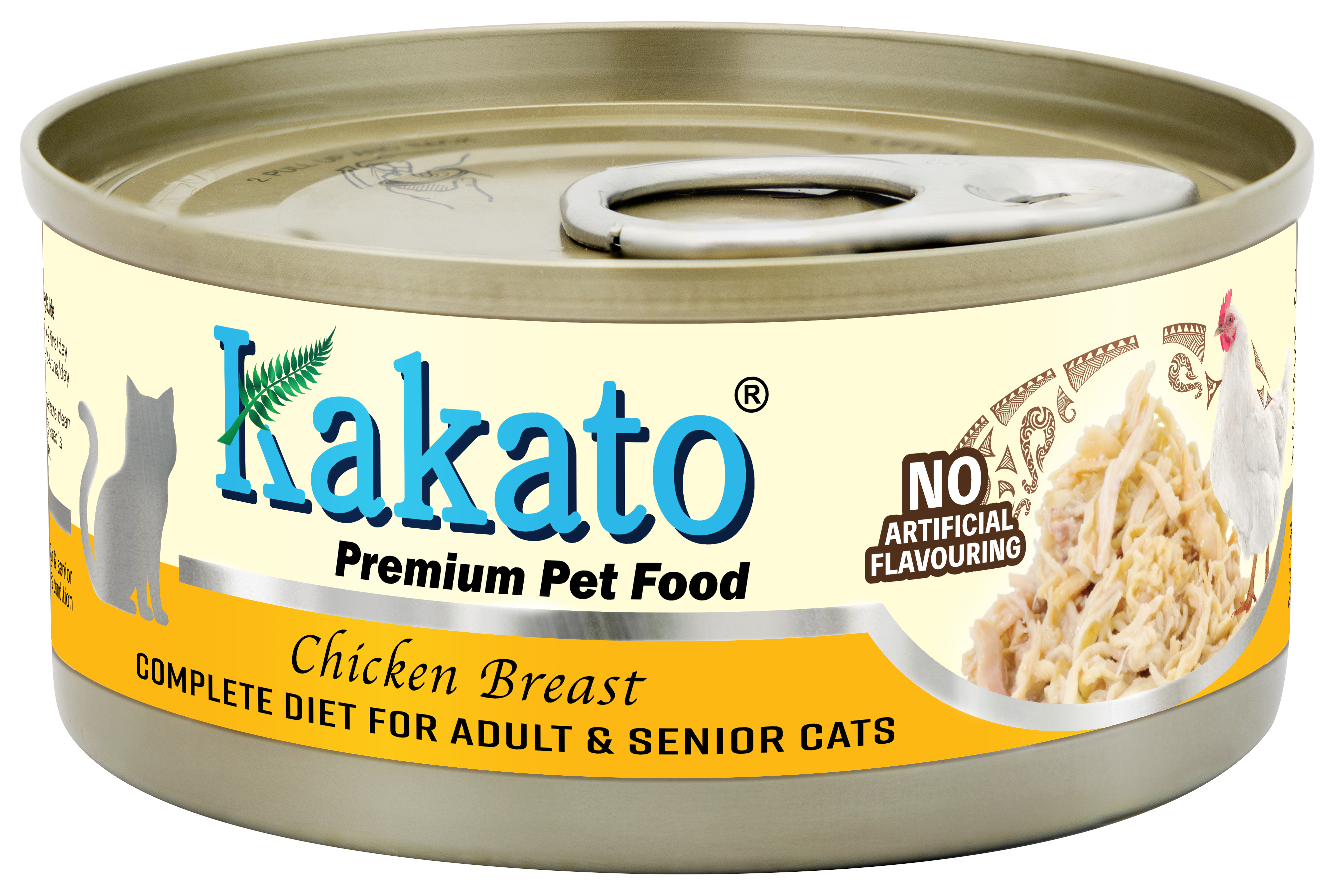 Kakato_全營養主食罐_Complete_Diet_Tinned_food_Chicken_70g_for_Adult_&_Senior_Cats