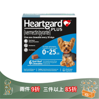 Heartgard Plus Chewables for Dogs 心臟咀嚼配方