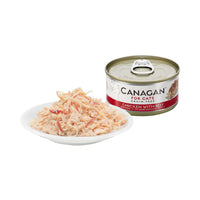 Canagan 原之選 無穀物雞肉伴牛肉貓罐頭 (75g)