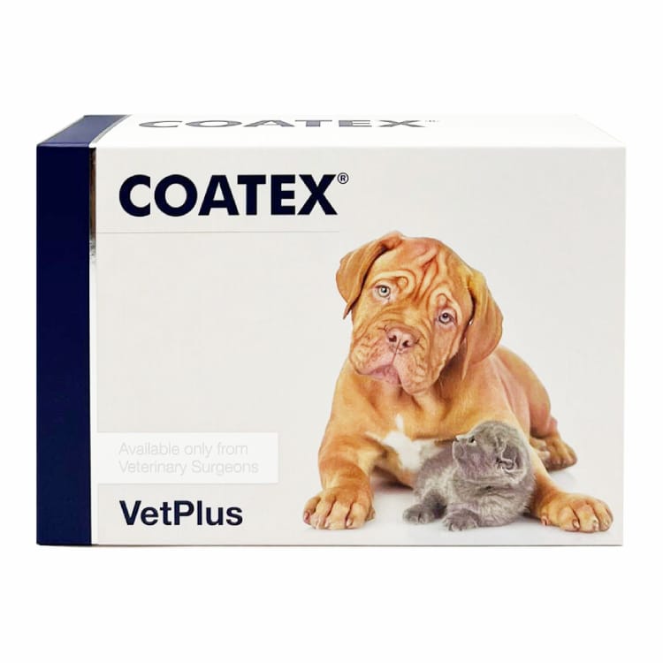VetPlus - Coatex Caps 皮膚毛髮保健膠囊 (Skin & Coat Supplement For Dogs & Cats)