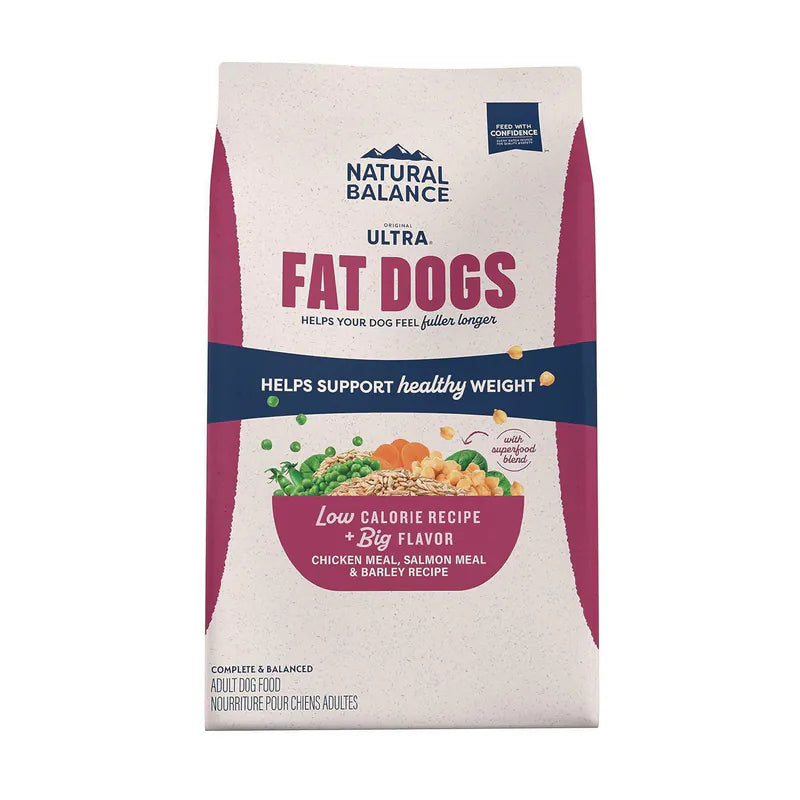 NATURAL BALANCE - FAT 減肥系列 - 體重控制成犬糧 (雞肉﹑三文魚及大麥配方)