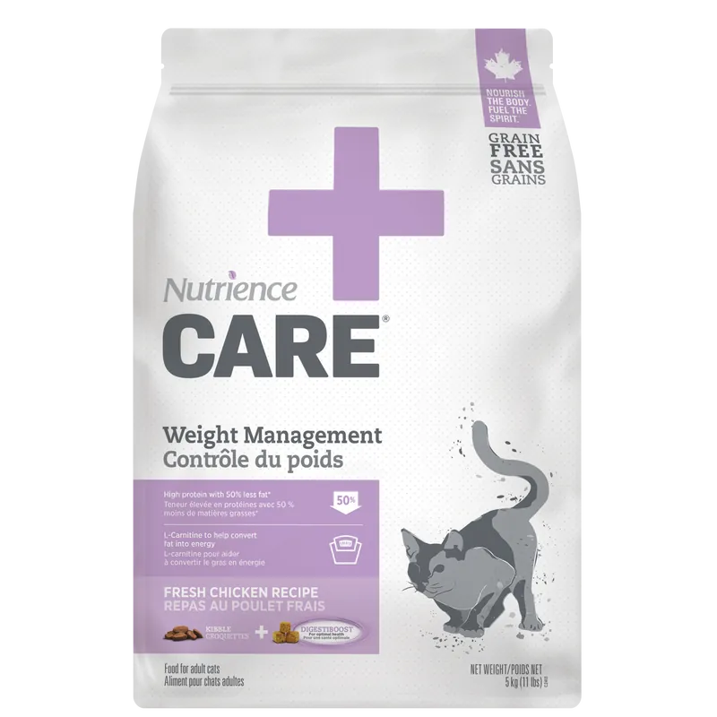 Nutrience Care 無穀物 體重管理 貓糧 Weight Management 5lb