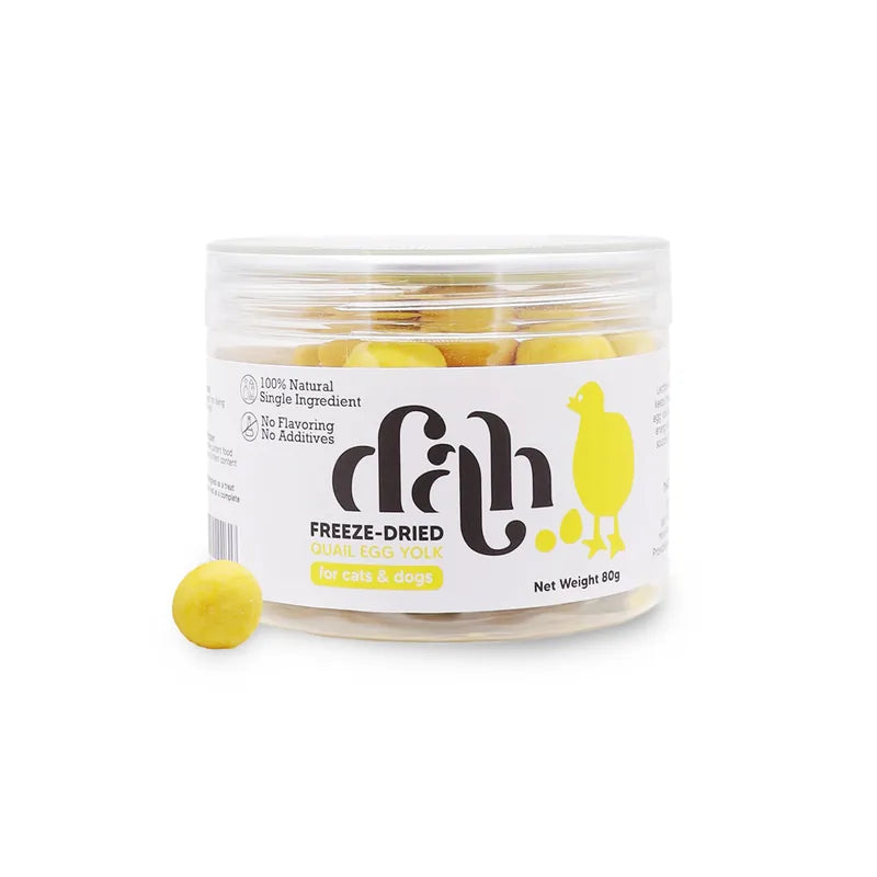 Dah_鵪鶉蛋黃凍乾80g