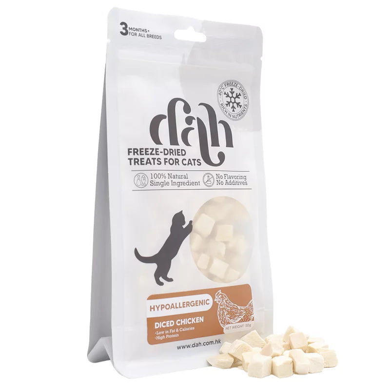 Dah_雞肉粒凍乾50g