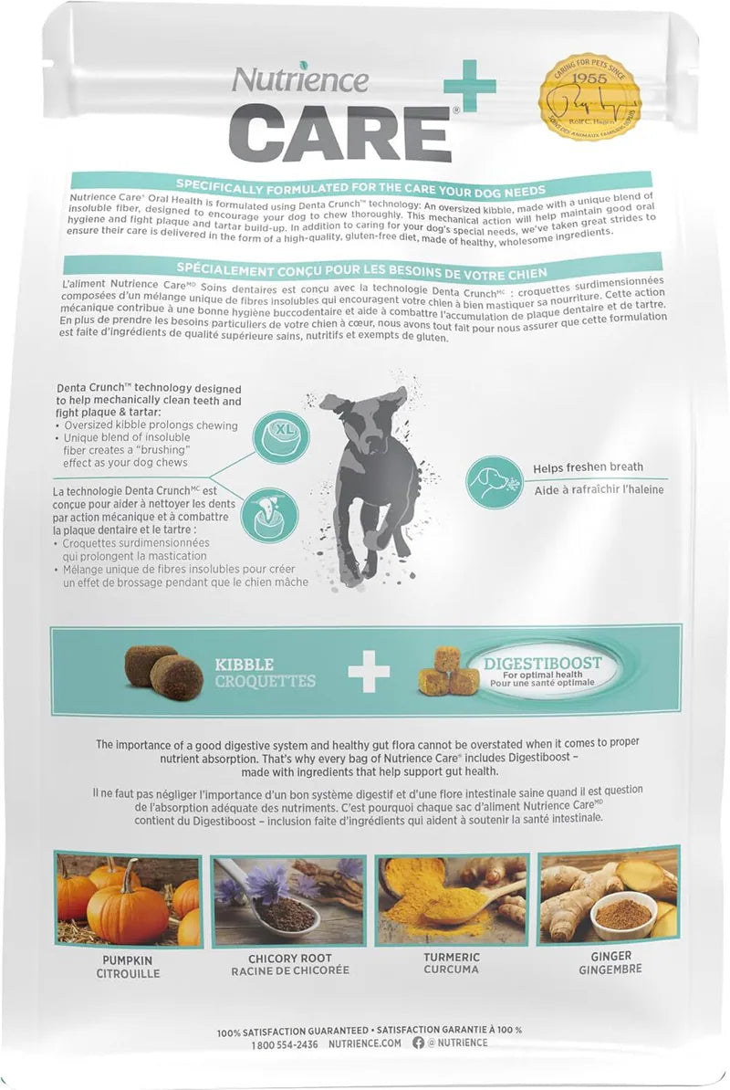 Nutrience Care 無穀物 口腔健康配方成犬糧 3.3lb
