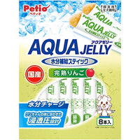 Petio Aqua Jelly 完熟蘋果味補充水份唧唧棒(8支裝)