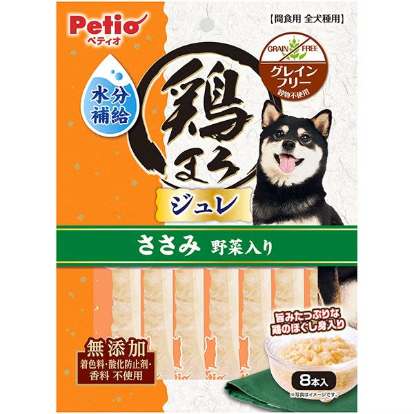 Petio 雞肉味+紅蘿蔔+南瓜補水唧唧棒(8支裝)