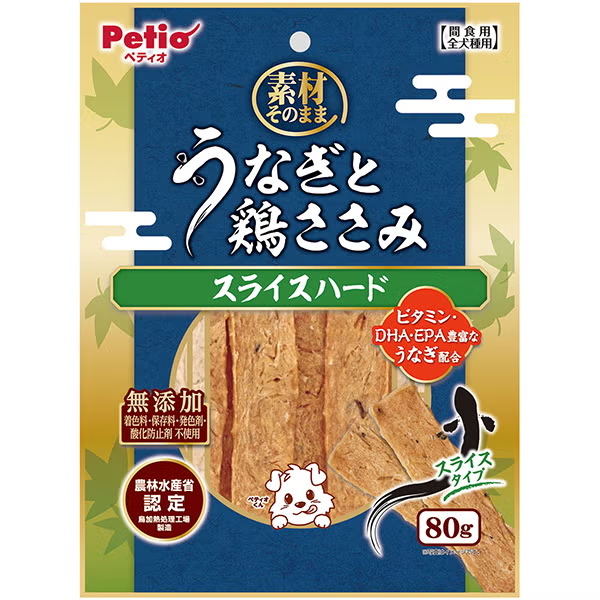 Petio 素材原味系列 鰻魚+雞柳雞柳片 80g