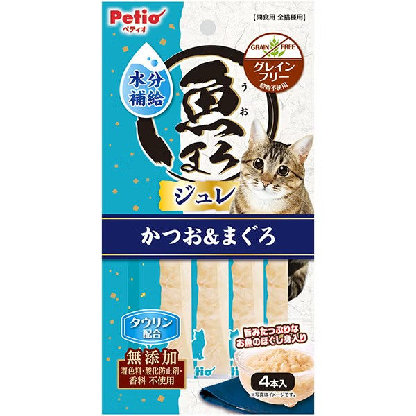 Petio 鰹魚+吞拿魚味 水分補給果凍肉泥條(4支裝)
