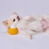 Petio 犬雅系列 富士山造型乳膠狗玩具(黃色款)