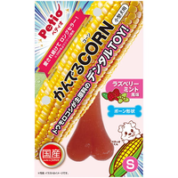 Petio 咬咬CORN系列 潔齒玩具紅莓薄荷味S(小型犬用)