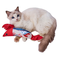 Petio 猫小町系列 踢踢蝦貓咪抱枕(富士山款)