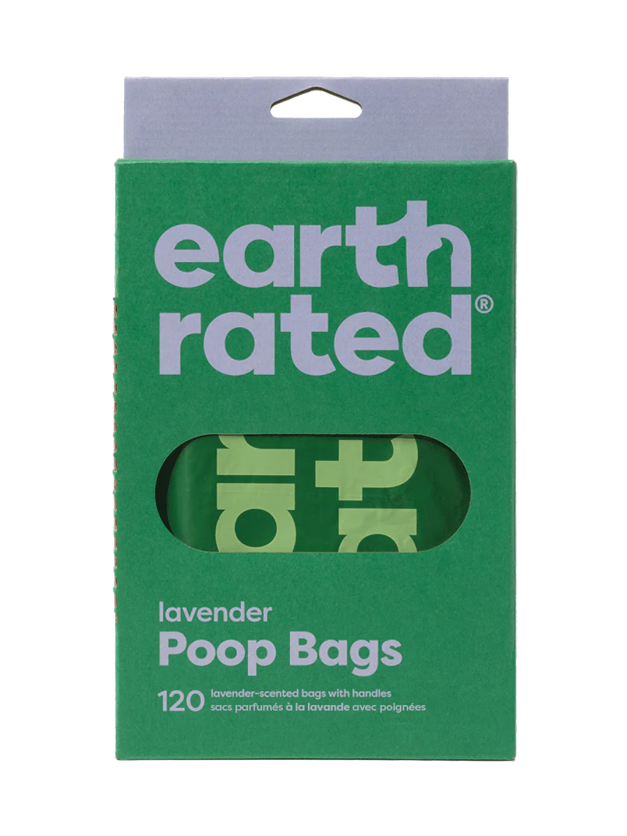 Earth Rated 手提環保撿便袋120個補充裝 (薰衣草香味)