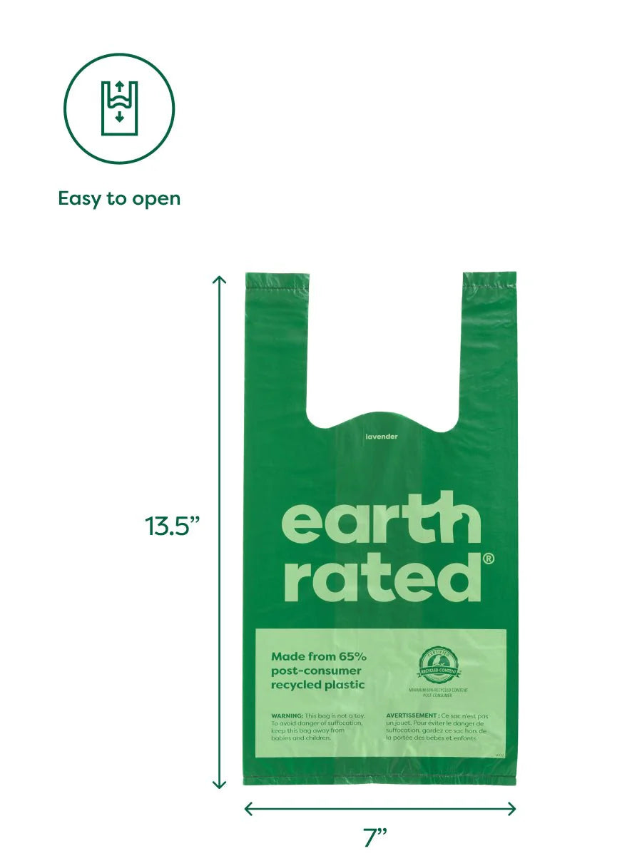 Earth Rated 手提環保撿便袋120個補充裝 (無香味)