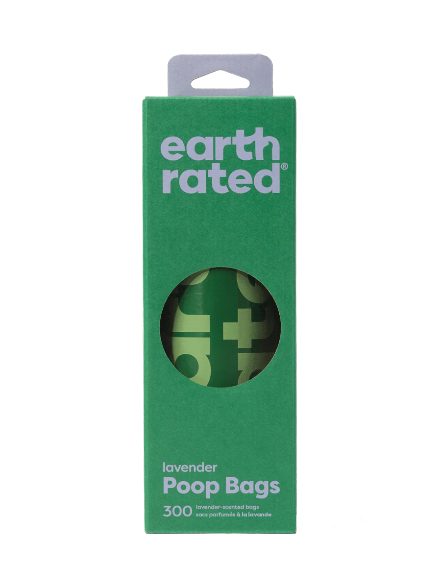 Earth Rated 300個裝環保撿便袋補充裝 (薰衣草香味)