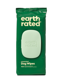 Earth Rated 100片裝寵物濕紙巾 (無香味)
