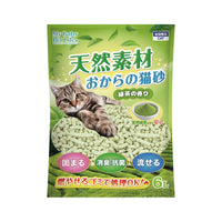 My Baby Pet Life 天然素材 豆腐貓砂 (綠茶香味) 6L