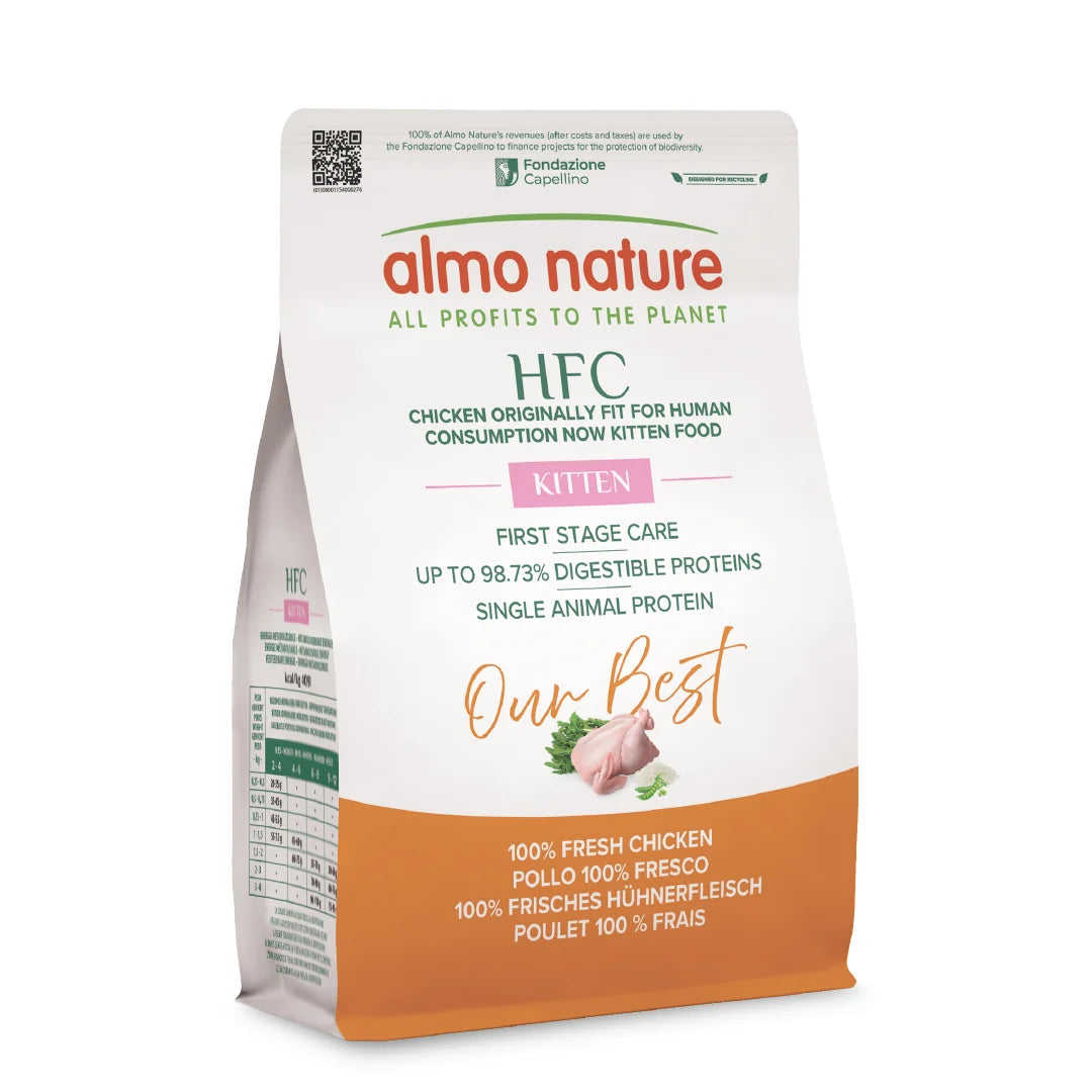 Almo Nature HFC 幼貓糧 - 新鮮雞肉